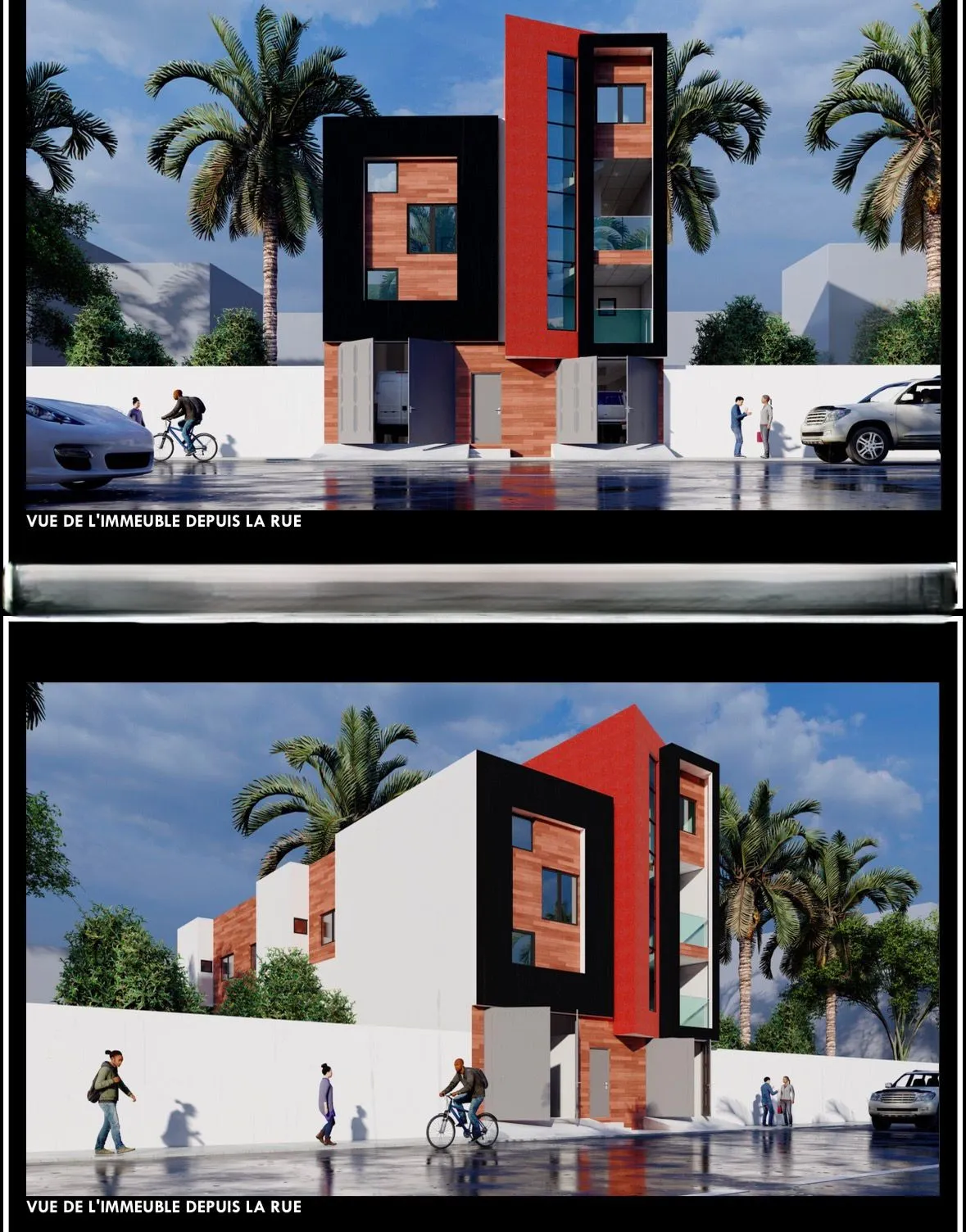 Construction d’un bâtiment mixte à usage commercial et résidentiel